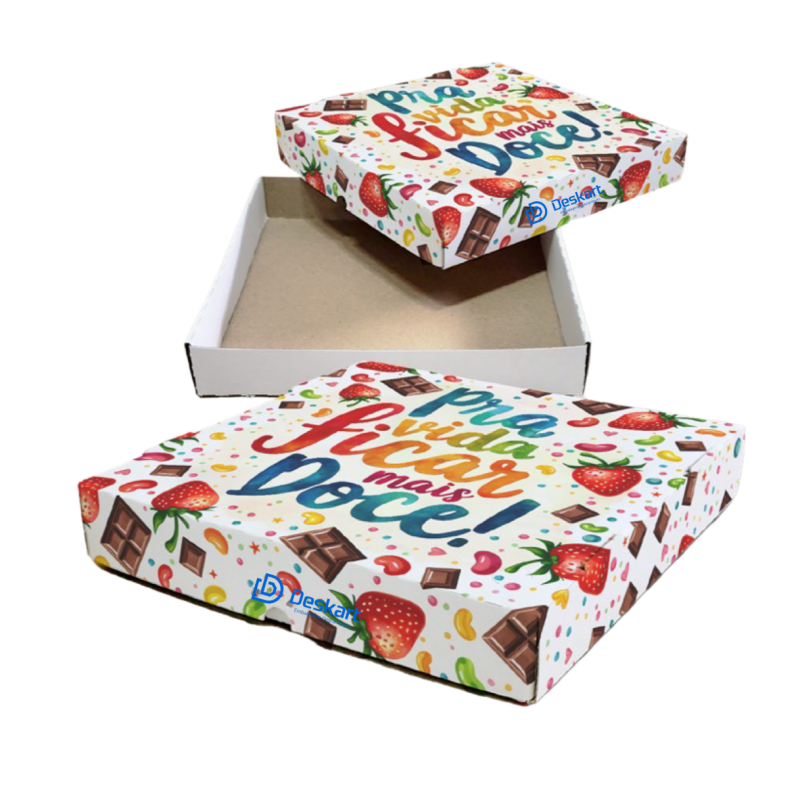 Caixas para doces e salgados